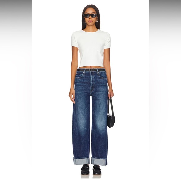 MOTHER Denim - 🍂NWT MOTHER The Spitfire Nerdy Cuff Jeans in Did You Bring Me Anything?